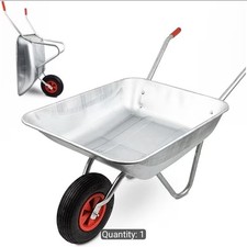 80L/100kg Heavy Duty Steel Garden Cart Best Steel Made Cart