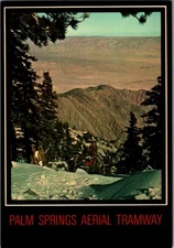 Palm Springs Aerial Tramway Vintage Postcard