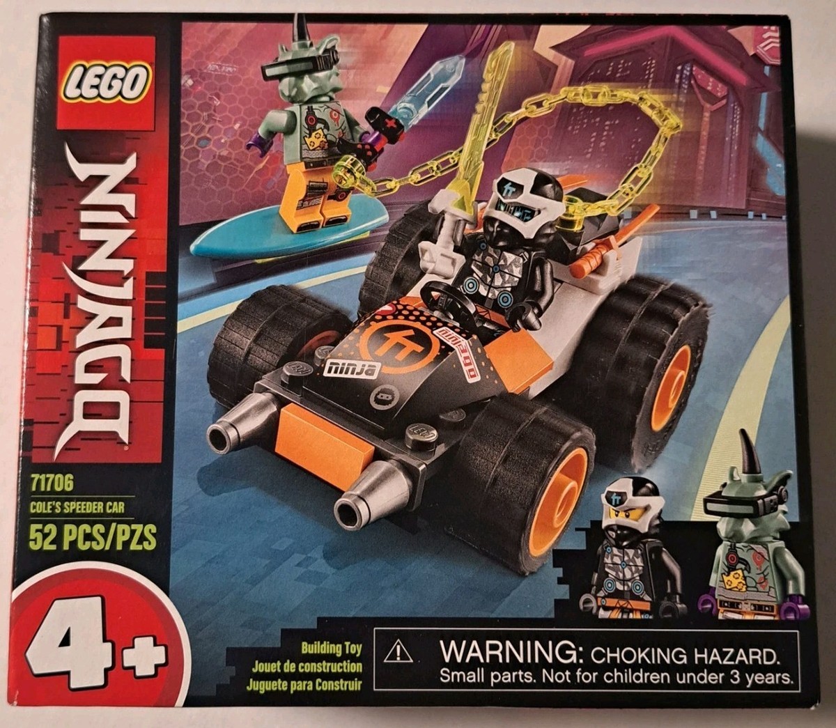 LEGO Ninjago Cole's Speeder Car 71706 | eBay