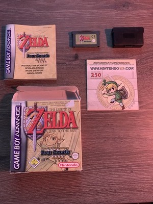 Nintendo  GBA The Legend of Zelda - A Link to the Past plus new Four Swords