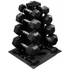  4 Tier Dumbbell Weight Rack, A-Frame, Multiple Styles