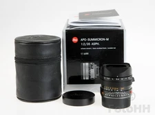 LEICA APO-SUMMICRON-M 35mm f/2 Aspherical LENS LEICA NUMBER : 11699 - Excellent