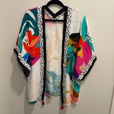 La Blanca Eclectic Shore Kimono Swimwear Cover Up