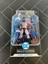 DC Multiverse BATMAN Purple Suit  241 Red McFarlane Platinum Chase 7  Figure NEW
