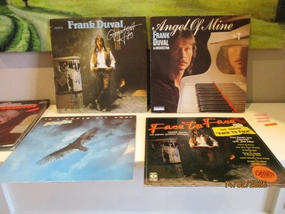 Frank Duval 4 LP Vinyl Schallplatte Vinyl VG bis VG+  Electr.POP FrankD2