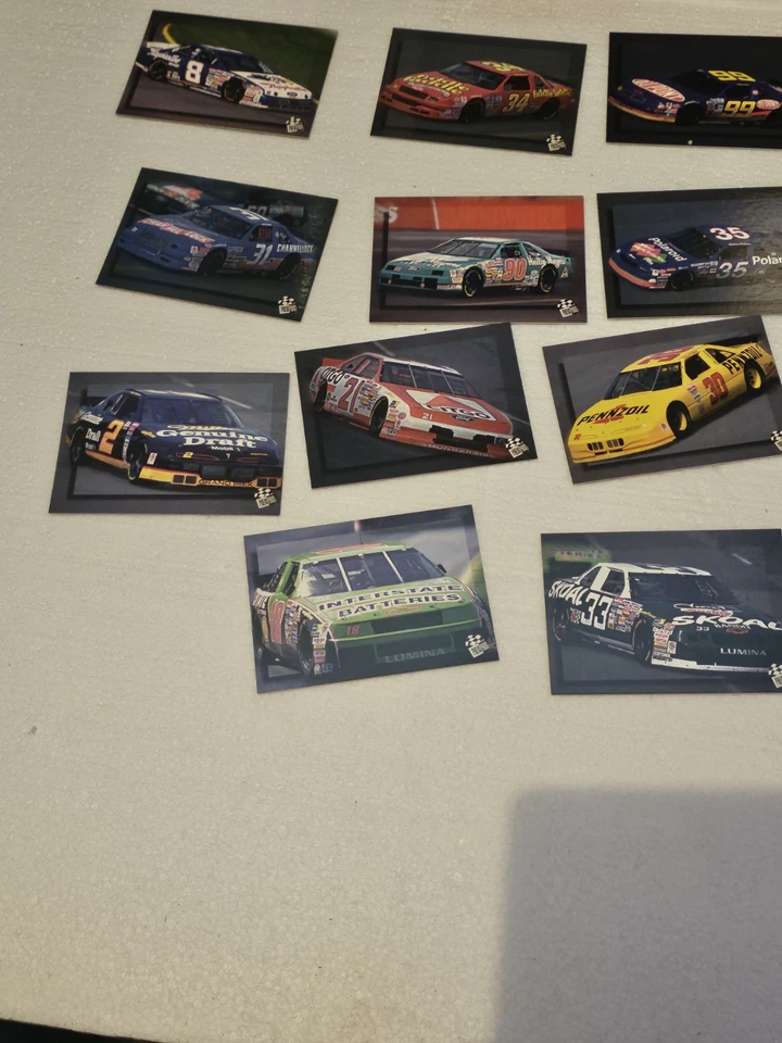 NASCAR Press Pass CARS Cards 1993. Petty, Waltrip & Jarret - Image 2 of 4