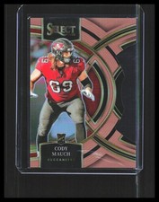 2023 Cody Mauch Rookie Panini Select #133 Copper Prizm Die-Cut /299 Bucs