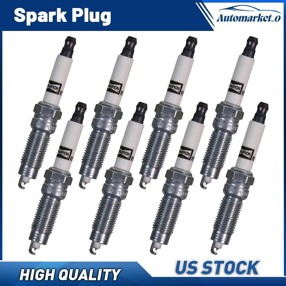 Champion Spark Plug 8pcs Spark Plug For Ford Expedition 2008-2011 2012 2013 2014
