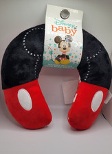 Disney Baby Mickey Mouse Travel Pillow Airplane Car 9  Plush NWT