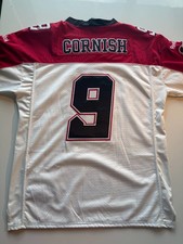 Reebok CFL Calgary Stampeders #9 Jon Cornish Football Jersey STITCHED WHITE M