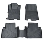 Car Floor Mats for 08-2012 Honda Accord All-Weather TPE Rubber Floor Mats