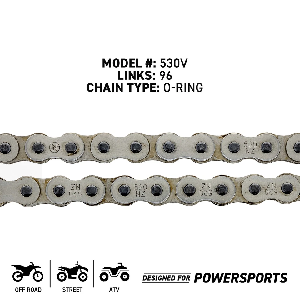 Sprocket Chain Set for Gas Gas EC 300 200 R 13/48 Tooth 520 Front Rear Kit Combo - Image 2 of 4