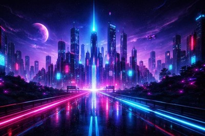 3x Gaming Wallpaper   Cyberpunk, RGB Wood & Minimal Futuristic   Digital Bundle