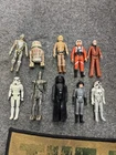 Kenner Star Wars Vintage Action Figures Lot C-3PO, R5-D4, Luke, Obi-Wan, Vader