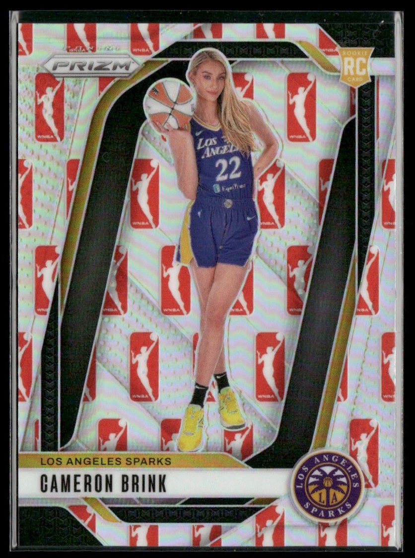 2024 Panini WNBA Prizm Basketball Cameron Brink RC #143 WNBA Logo Prizm