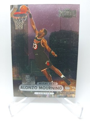 Skybox 1997-98 Metal Universe Alonzo Mourning 