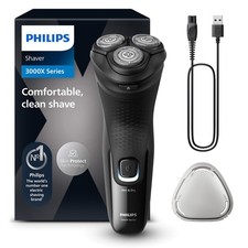 Electric Shaver Series 3000X - Wet & Dry Electric Shaver for Men in Deep