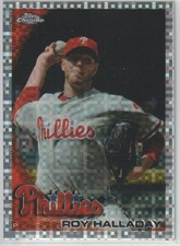 Roy Halladay 2010 Topps Chrome Xfractor Phillies Blue Jays #64