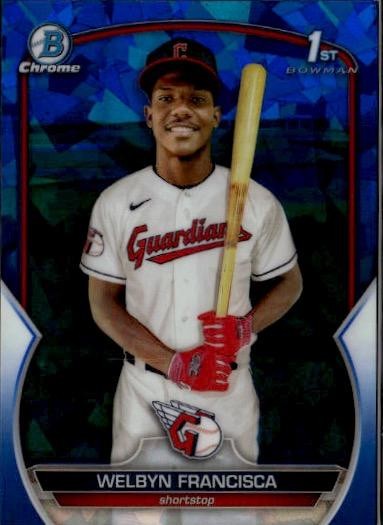 2023 Bowman Chrome Sapphire Edition #BCP-228 Welbyn Francisca Prospects
