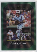 2025 Panini Donruss Elite Series Green Lazer Yadier Molina #20 1m63