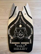 GoPed Black MD Billet Ace Of Spades Aluminum Deck For Goped Sport, Xped