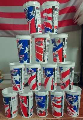 1994 McDonald's USA Basketball Dream Team 2 Cups (x14) - Complete