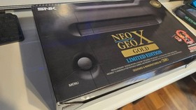 SNK NEOGEO X GOLD Limited Edition Portable Game Console Used, 30min Play