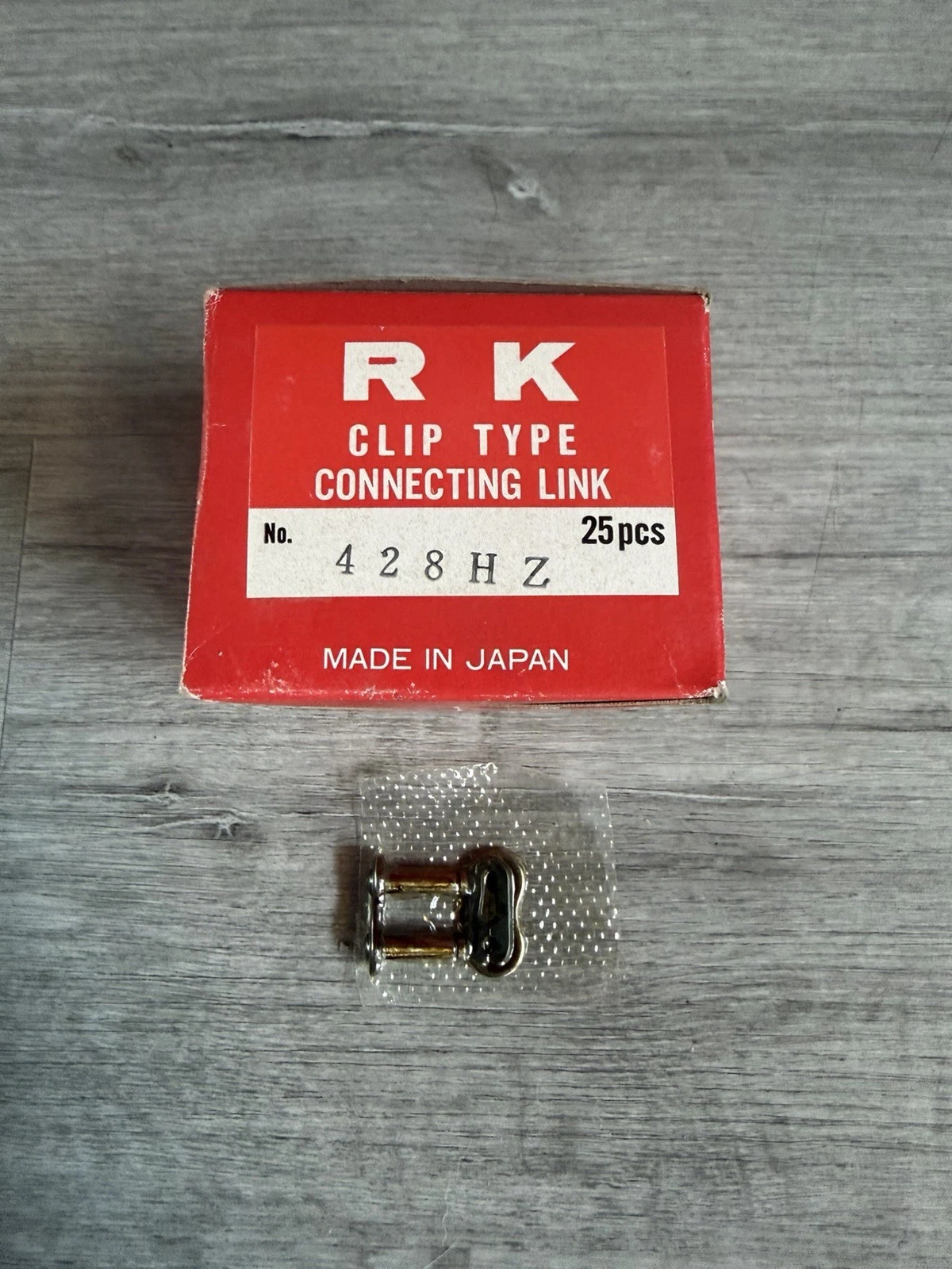 1 NOS RK 428HZ  Heavy-Duty Chain Clip Master Connecting Link