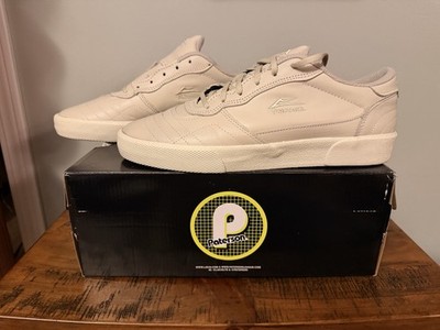 Lakai Patterson Cambridge Cream Leather Shoes Sz 10 MS122-0252-A00 NIB