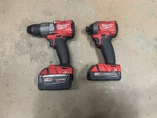 Milwaukee 2997-22 M18 FUEL 18V Drill & Impact Driver Combo Kit With 2 Batteries