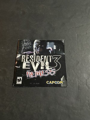 resident evil 3 nemesis pc Manual only