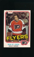 1981-82 OPC #252 Rick St. Croix RC * Goalie * Philadelphia Flyers * NM *