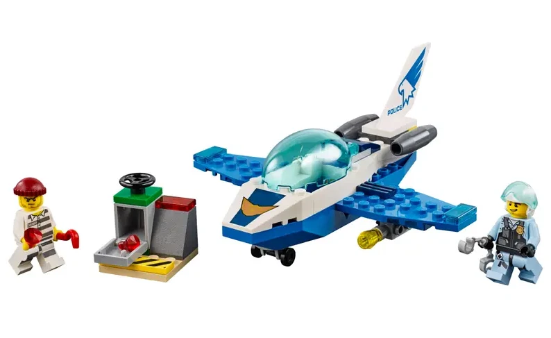 LEGO City 60206 Sky Police Jet Patrol, photo 4 sur 4