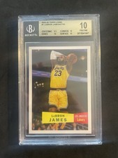 2025-26 Topps Living Set #1 Lebron James Lakers BGS 10 PRISTINE GOLD LABEL