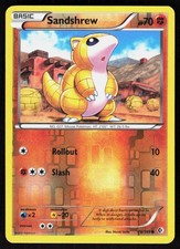 Sandshrew 78/149 Common Boundaries Crossed Pokemon EN Lightly Played