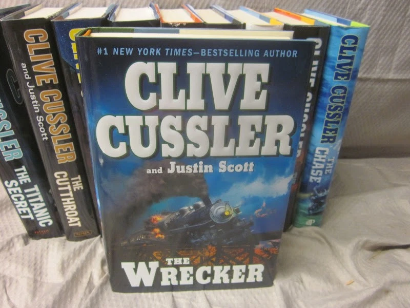 Lot of 12 Clive Cussler Novels Hardcover Books - Isaac Bell Series - Image 4 of 4