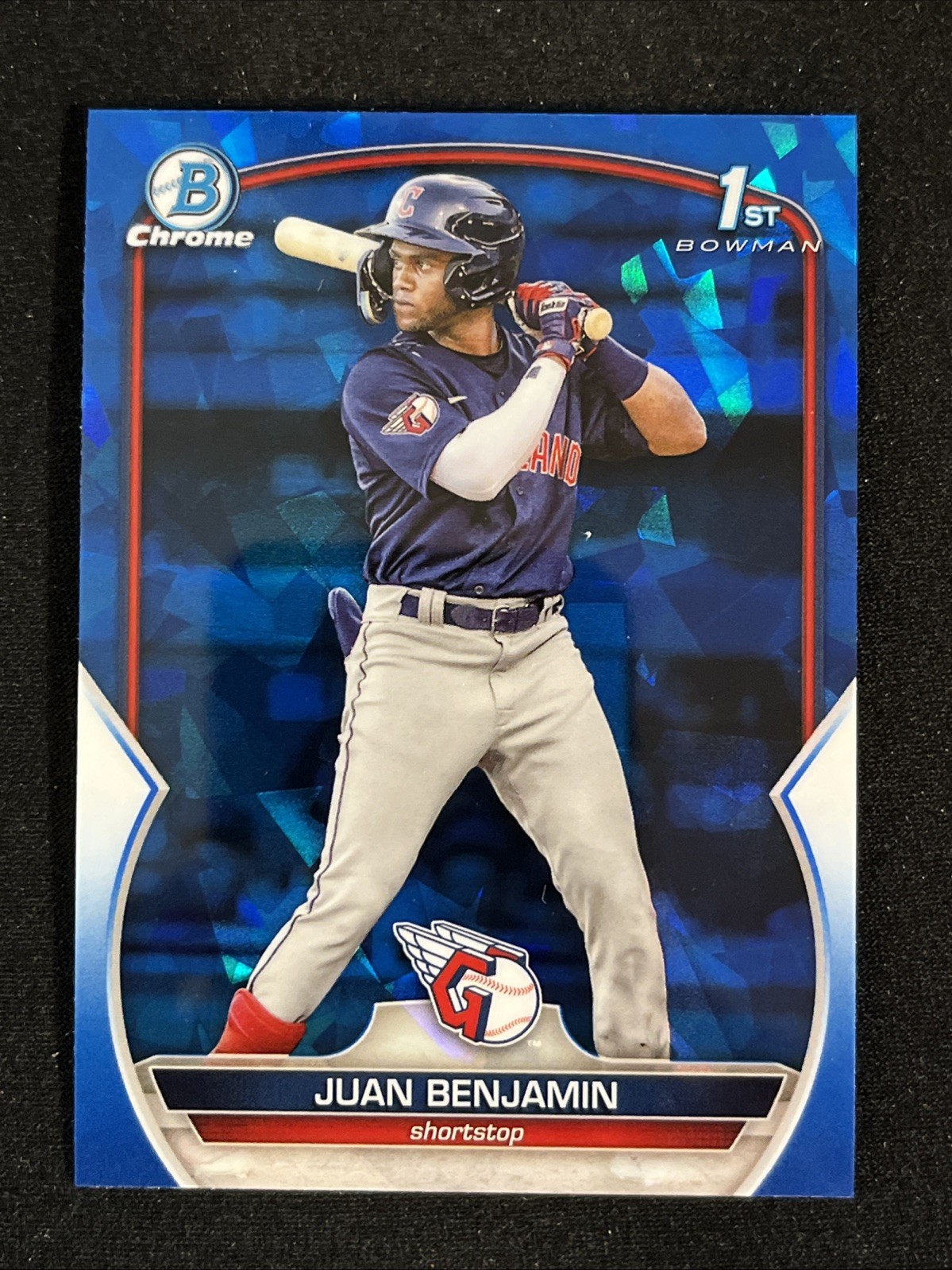 2023 Bowman Chrome Sapphire 1st  Juan Benjamin #BCP-151-Guardians