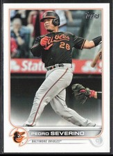 2022 Topps Pedro Severino Baltimore Orioles #72