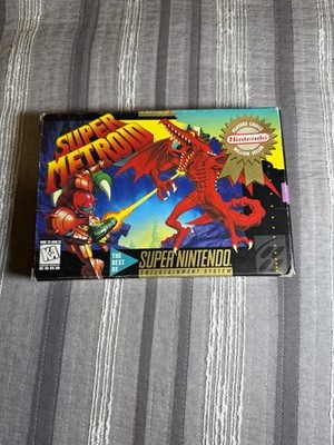 Super Metroid (Super Nintendo SNES) Complete in Box CIB