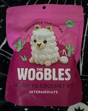 The Woobles brand new Gertrude the Llama crochet kit with hook