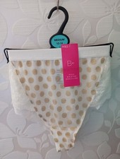 Marks & Spencer Hight Waisted Brazilian Knickers Size 12-14 New With Tags