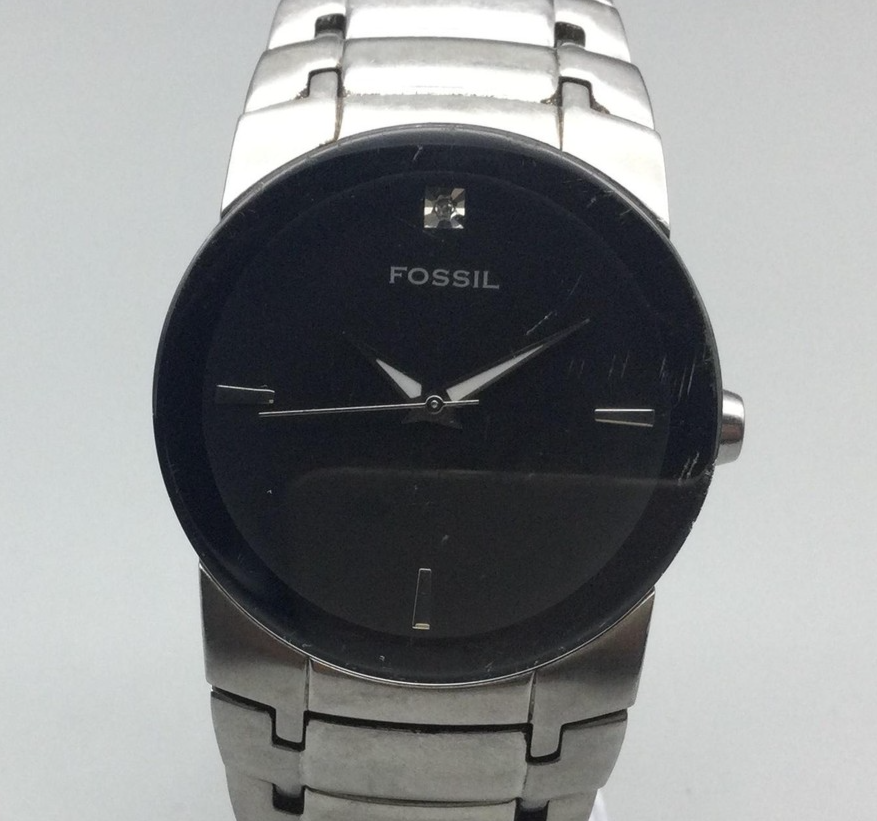 Fossil Arkitekt Watch Mens Black Dial 38mm in Box FS-4282 New Battery