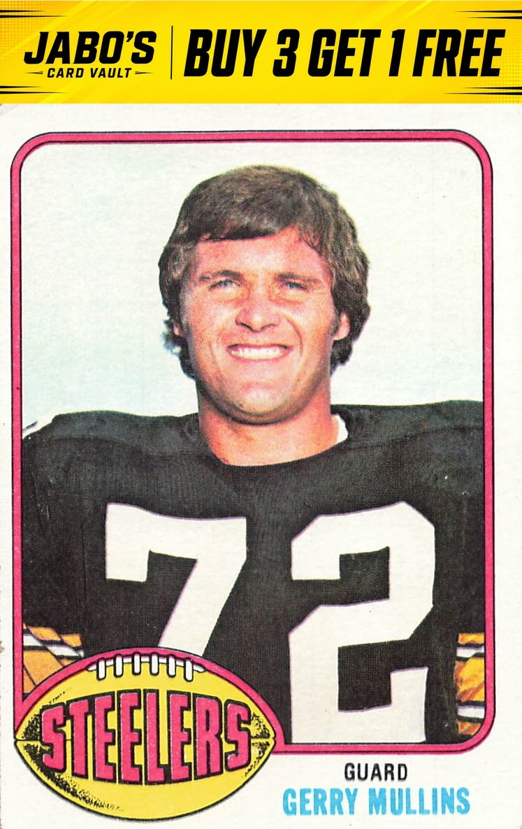1976 Topps #159 Gerry Mullins Vintage Football Card