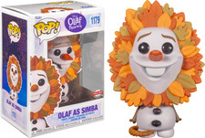Funko Pop! - OLAF AS SIMBA 1179 - Edición Especial Disney Frozen - Olaf Presents