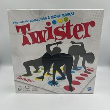 Image of Hasbro TWISTER The Classic Game with 2 More Moves | Minor Box Damage | Sealed