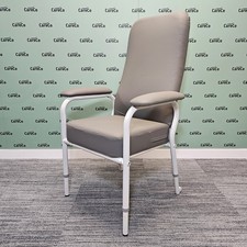 CareCo Grey Eden High Back Chair
