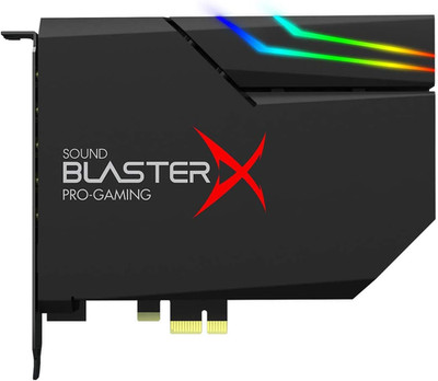 Sound Blasterx AE-5 plus Sabre32-Class Hi-Res 32-Bit/384 Khz Pcie Gaming Sound C