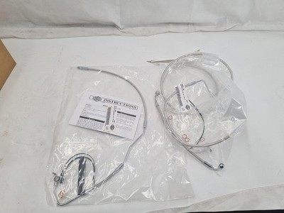 Harley-Davidson Touring Universal ABS-Bremsleitungssatz Diamondback Stahlflex