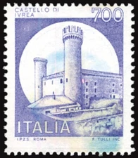 Castelli Lire 700 Red Variety Virtually Missing