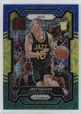 2023-24 Panini Prizm Choice Blue Yellow & Green Prizm Joey Hauser #293 uk2